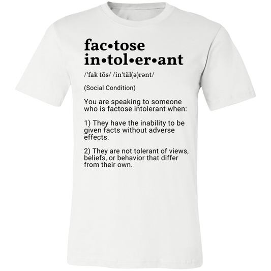 Factose Intolerant Unisex Tee